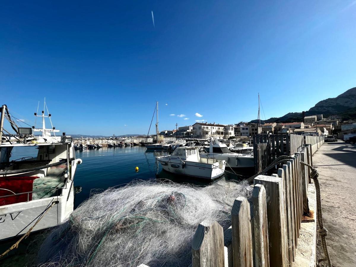 Authentique T3 Calme Entre Mer Et Calanques Marseille Exterior photo