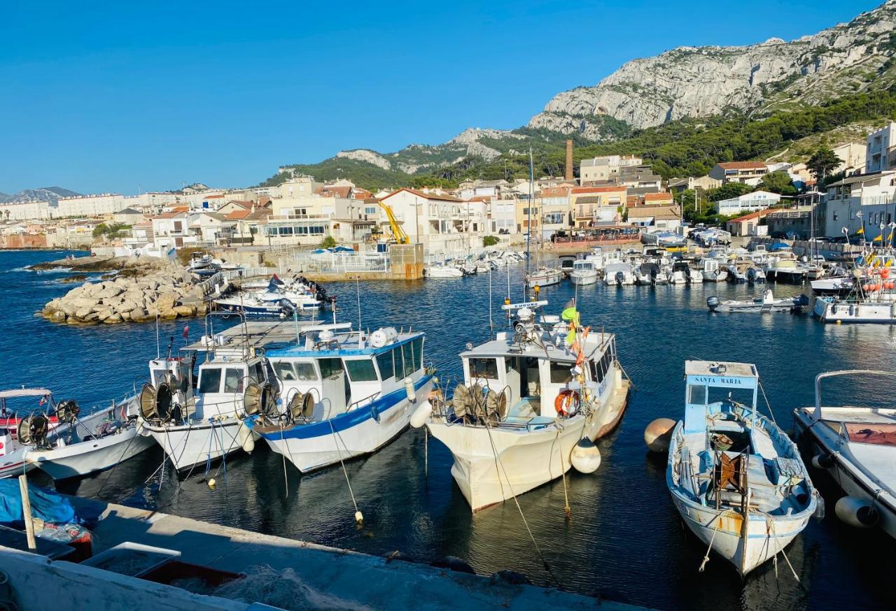 Authentique T3 Calme Entre Mer Et Calanques Marseille Exterior photo